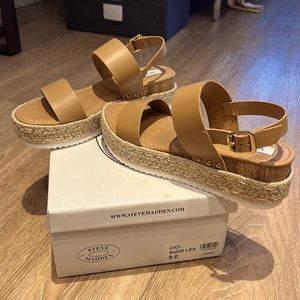 Steve Madden Cici Espadrille Sandals size 9